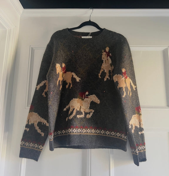 JEMMA HORSE RIDING SWEATER *LAST ONE - Sz L*