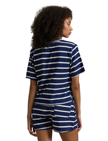 French Terry Short Sleeve Lounge/PJ Set *LOW STOCK*