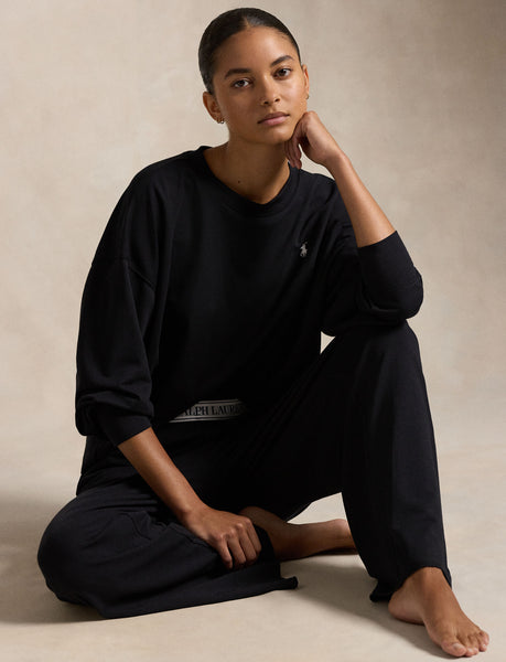 French Terry Long Sleeve Sweatshirt Lounge/PJ Set