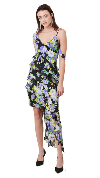 BLOOM ASYMMETRICAL DRESS - Last one - Sz S*