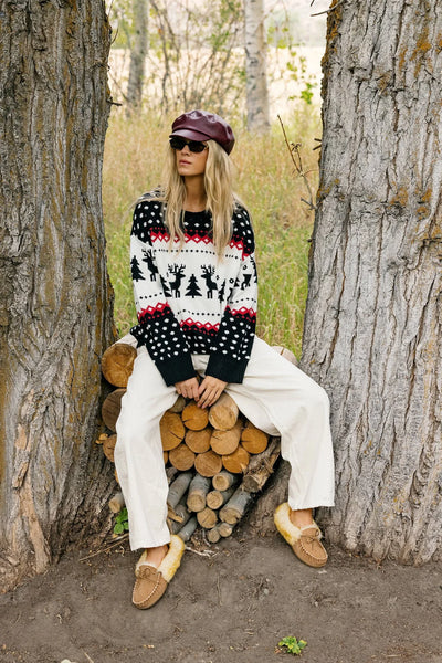 Remington Sweater in Twilight Fairisle