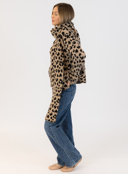 DELANEY ANIMAL SWEATER COAT