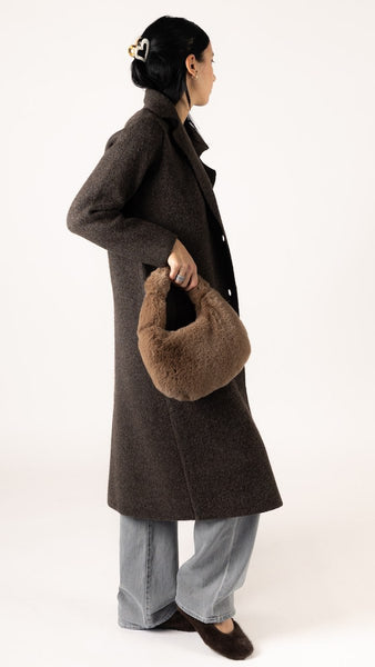 FAUX FUR PERFECT PURSE