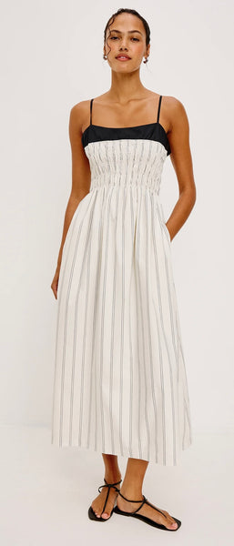Primrose Dress - Palma Stripe