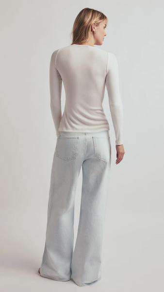THE RIBBED LONG SLEEVE