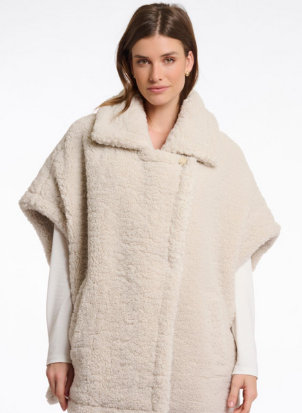 LUCA TEDDY CAPE - BIRCH *LAST ONE*
