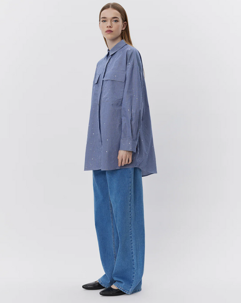 ELYNSW SHIRT - BLUE STRIPED *Last one - SZ M*