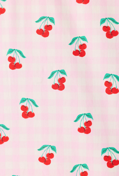 Afterparty Poplin Oh Cherry Short PJ Set