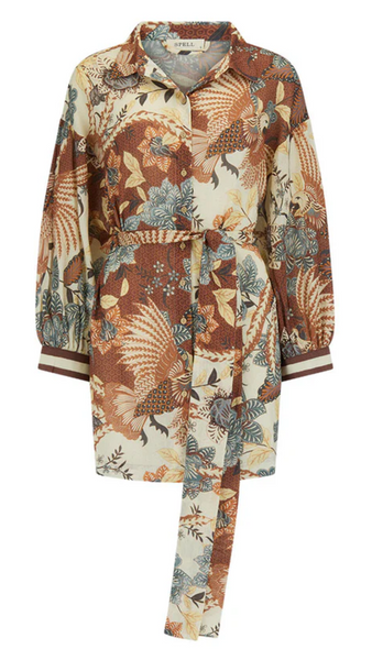 Volcano Goddess Shirt Dress