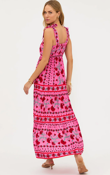 Charlotte Dress - Redwood Floral