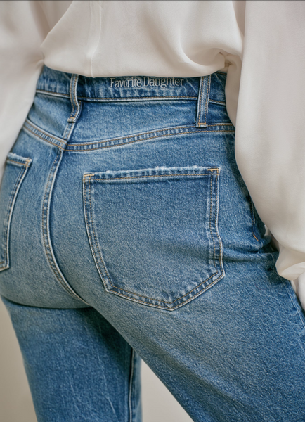 THE JEN MID RISE SLIM STRAIGHT