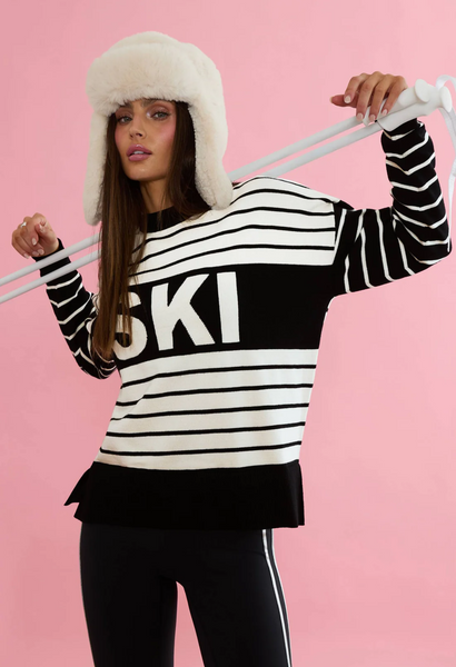 Callie SKI Sweater - Summit Stripe *LOW STOCK*
