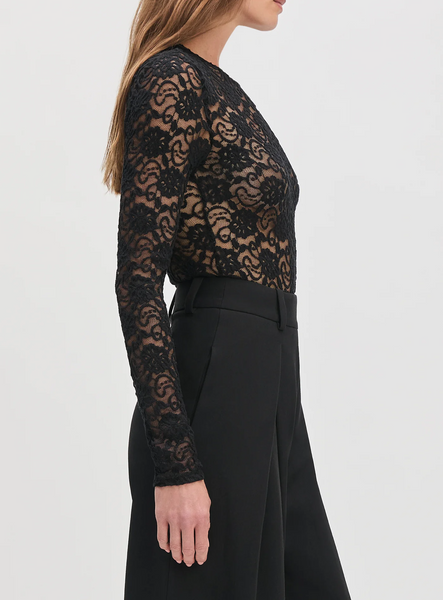 THE HEART OF A WOMAN LACE BODYSUIT