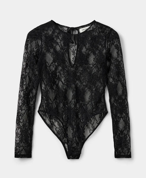 Black Lace Bodysuit * LAST ONE - M*