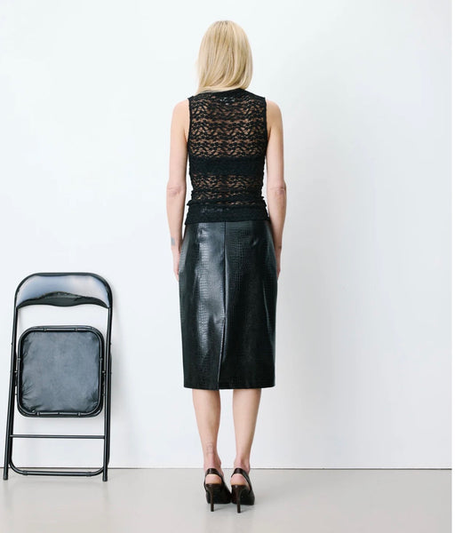AVILA SLEEVELESS LACE TOP