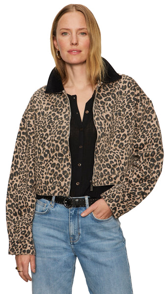 CROPPED BARN JACKET FRENCH KITTY