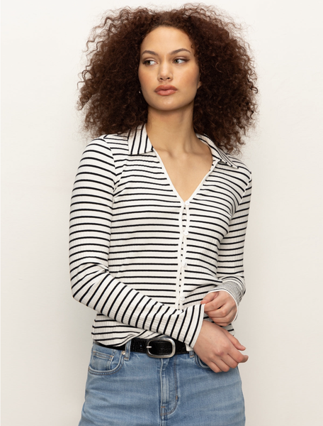 DAYDREAMER STRIPE KNIT TOP