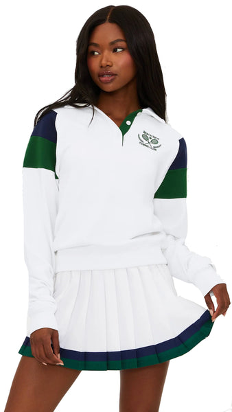 Bennet Collared Sweater Racquet Club