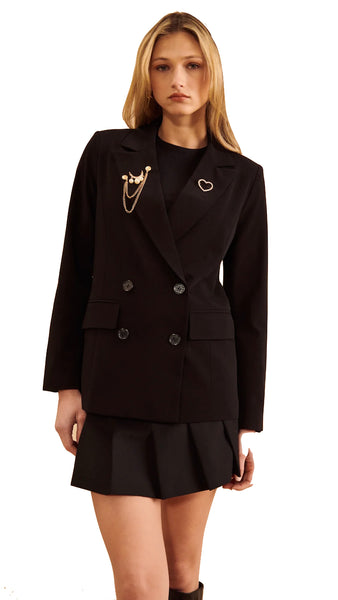 BEAU DOUBLE BREASTED BLAZER *LAST ONE - SZ S*