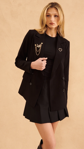 BEAU DOUBLE BREASTED BLAZER *LAST ONE - SZ S*