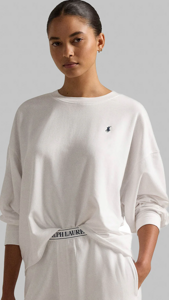 French Terry Long Sleeve Sweatshirt Lounge/PJ Set