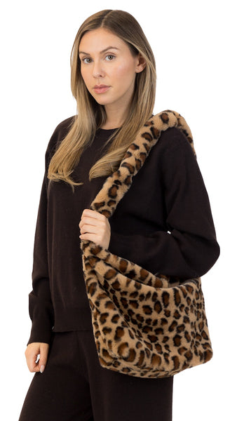 LEOPARD TOTE