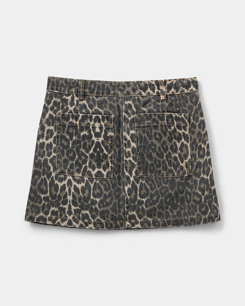 LEONASW LEOPARD SKIRT