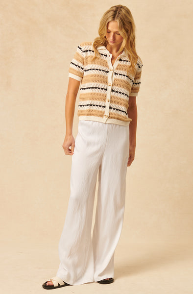 MAKAI SHORT SLEEVE SWEATER