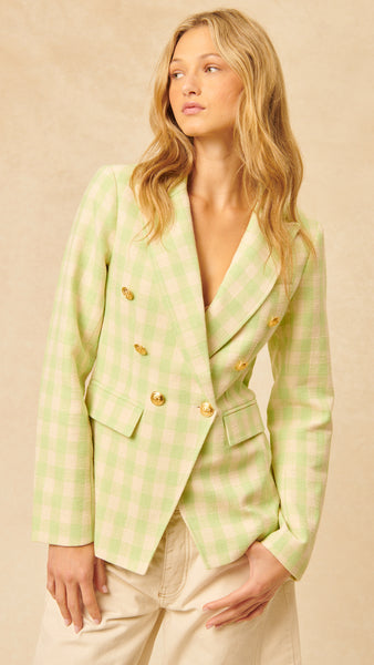 Olivier Blazer - Keylime *LAST ONE - Sz S*
