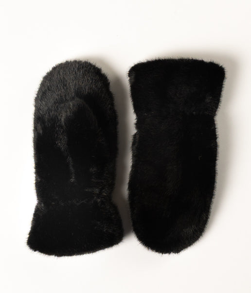 FAUX FUR LUXE MITTENS