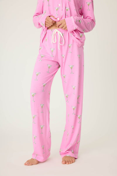 PLAYFUL PRINTS DIRTY MARTINI LONG SLEEVE PANT SET *LAST ONE - Sz L*