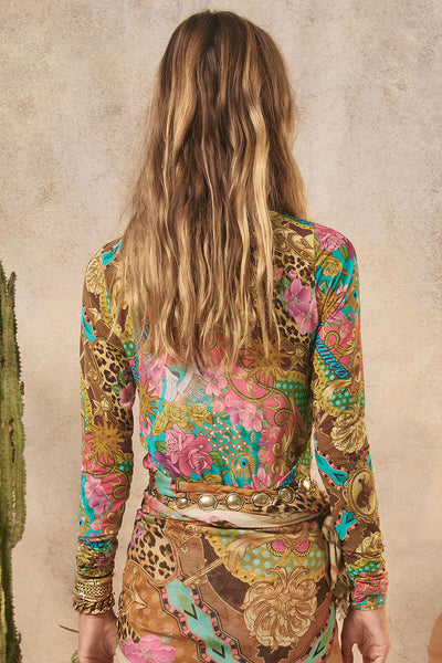 Lovers & Dreamers Mesh Long Sleeve Top *LAST ONE - Sz S*