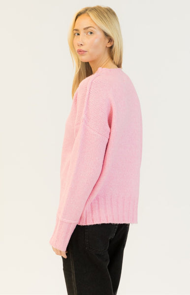 Tanya Sweater Candy Pink Pullover