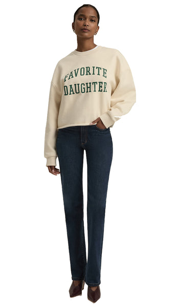 The Cropped Collegiate Sweatshirt