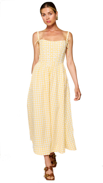 JUNIE CORSET MIDI DRESS *LAST ONE - Sz XS*