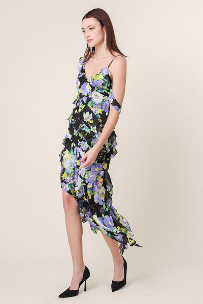 BLOOM ASYMMETRICAL DRESS - Last one - Sz S*