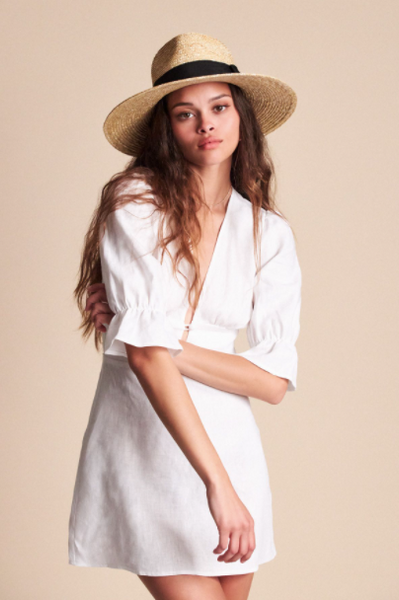 JOANNA HAT - HONEY/BLACK