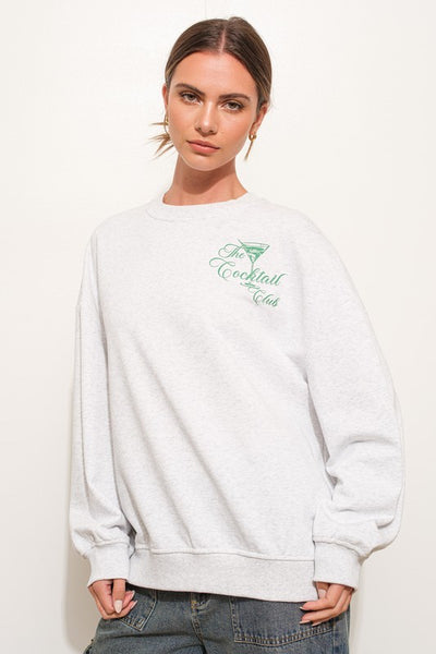 COCKTAIL CLUB SWEATSHIRT