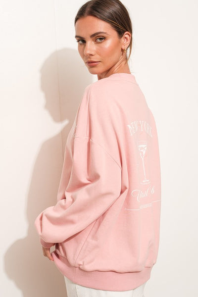 COCKTAIL CLUB SWEATSHIRT