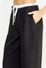 Satin Waistband Contrast Pants *Last one - Sz S*