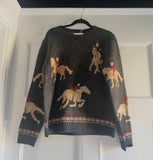 JEMMA HORSE RIDING SWEATER *LAST ONE - Sz L*