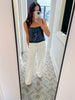 JEIEL SATIN BIAS PANT