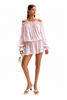 CHLOE MINI DRESS - DECO PINK
