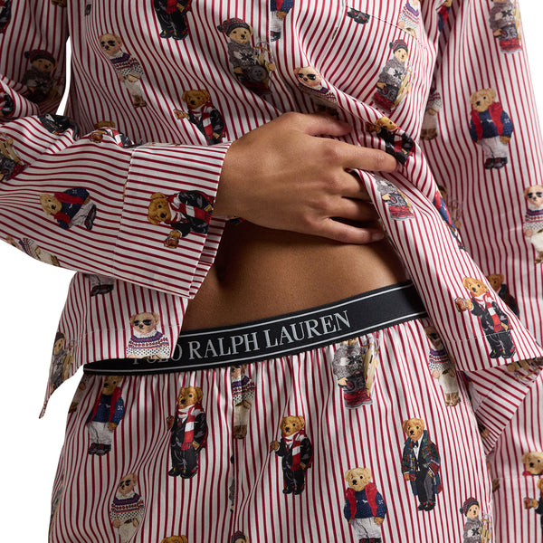POLO BEAR RED MADISON PJ SET