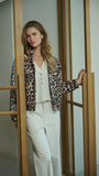 ABA QUILTED LEOPARD JACKET *LAST ONE - Sz L*