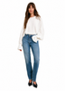 THE JEN MID RISE SLIM STRAIGHT
