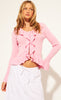 ANNIE RUFFLE BLUSHING TOP