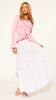 ANNIE RUFFLE BLUSHING TOP