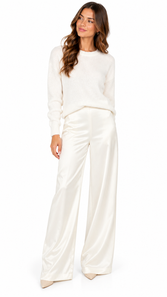 JEIEL SATIN BIAS PANT *LAST ONE - Sz M*