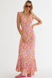 ELODIE MICRO FLORAL DRESS